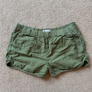 Madewell Olive Green Casual Shorts